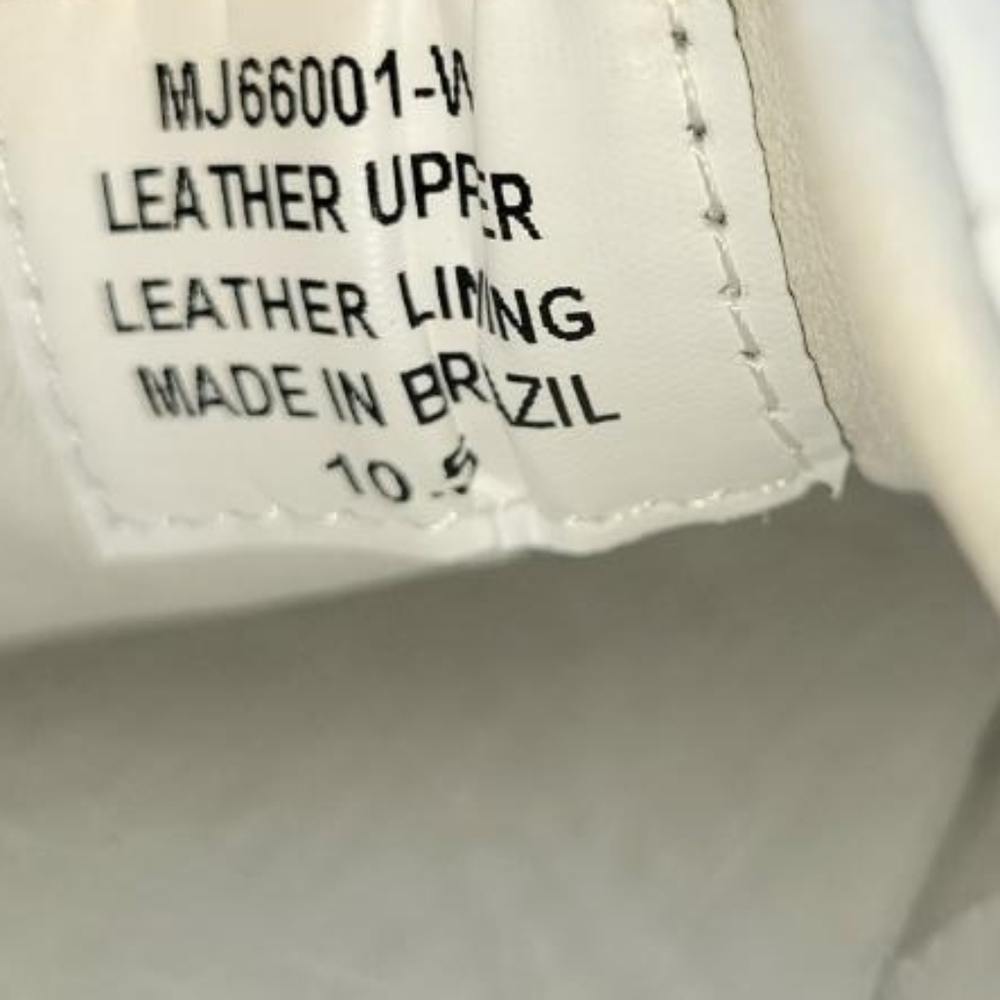 Marc Joseph NY Grant Calf Leather White Athletic Sneaker Shoe Women 10.5 Brazil - Picture 12 of 14